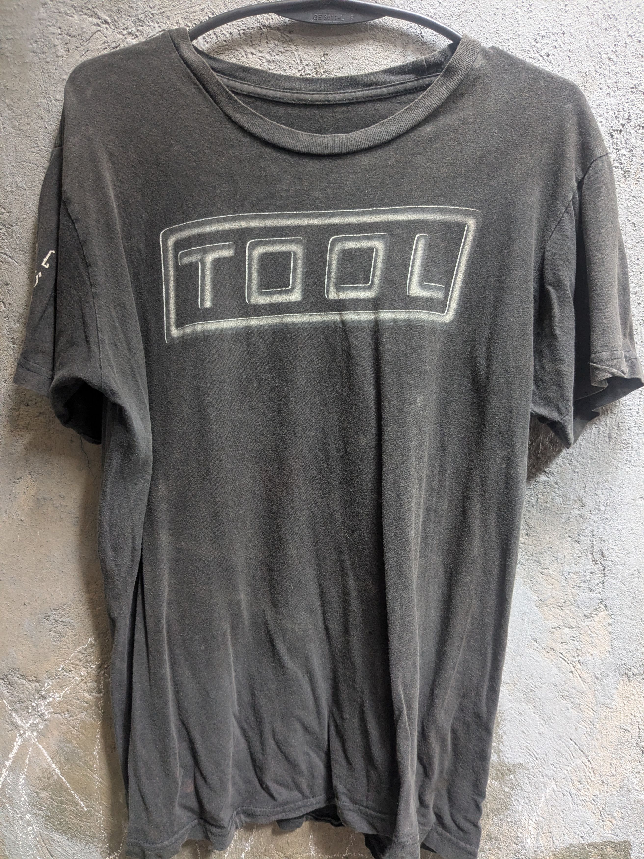 Vintage Tool Band Tshirt With Back Design Medium Hoodie, Sweatshirt | PodArtWear.com