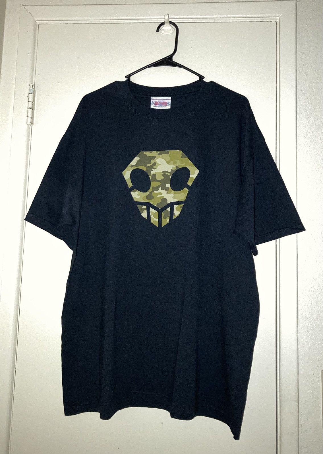 Vintage Bleach Camo Combat Pass Anime Shirt Hoodie, Sweatshirt | PodArtWear.com