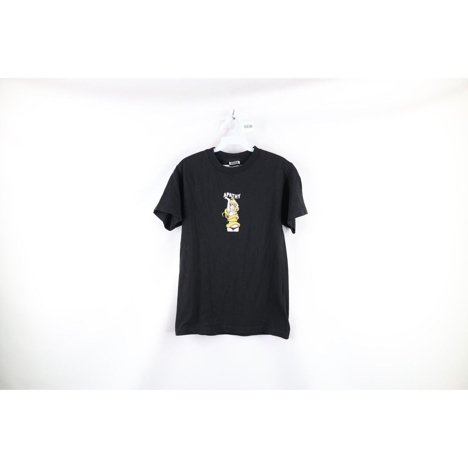 Vintage Streetwear Faded Apathy Anime Manga Girl T Shirt Hoodie, Sweatshirt | PodArtWear.com