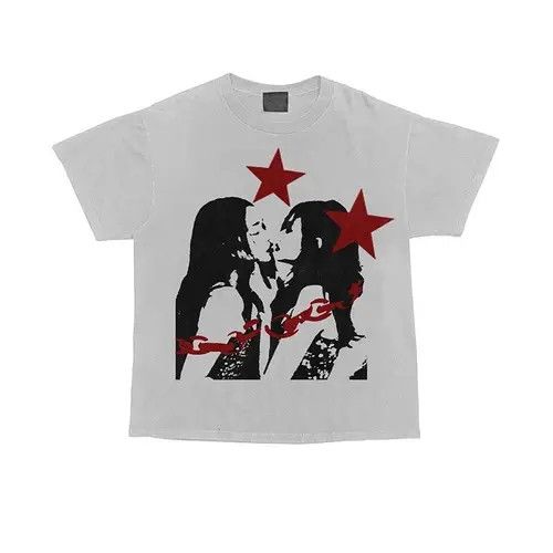 Vibe Y2k Japanese Anime Harajuku Cotton T Shirt Hip Hop Tops Hoodie, Sweatshirt | PodArtWear.com