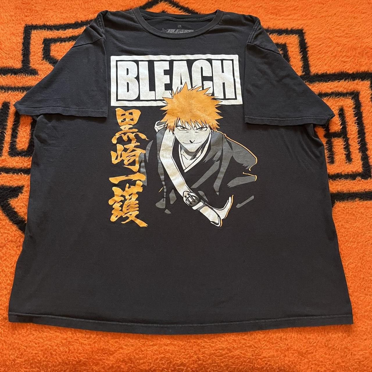 X Vintage Bleach Anime Graphic T Shirt Hoodie, Sweatshirt | PodArtWear.com