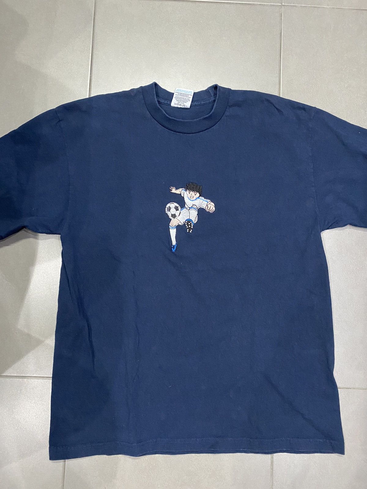 Vintage Captain Tsubasa Bootleg Tee 90s Anime Japan Hoodie, Sweatshirt | PodArtWear.com