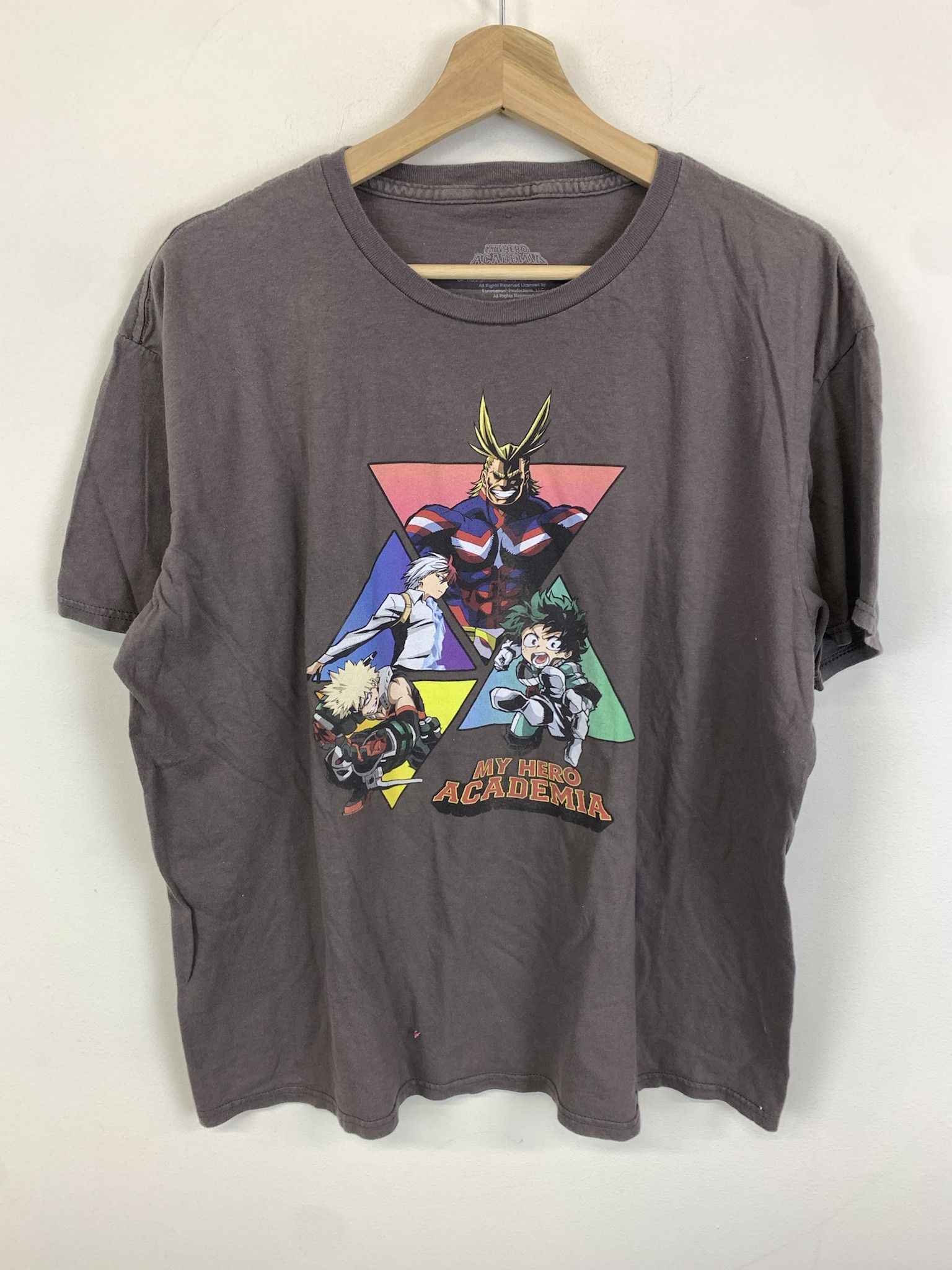 Vintage My Hero Academia Tee Shirt Funimation Anime Tee Size L Hoodie, Sweatshirt | PodArtWear.com