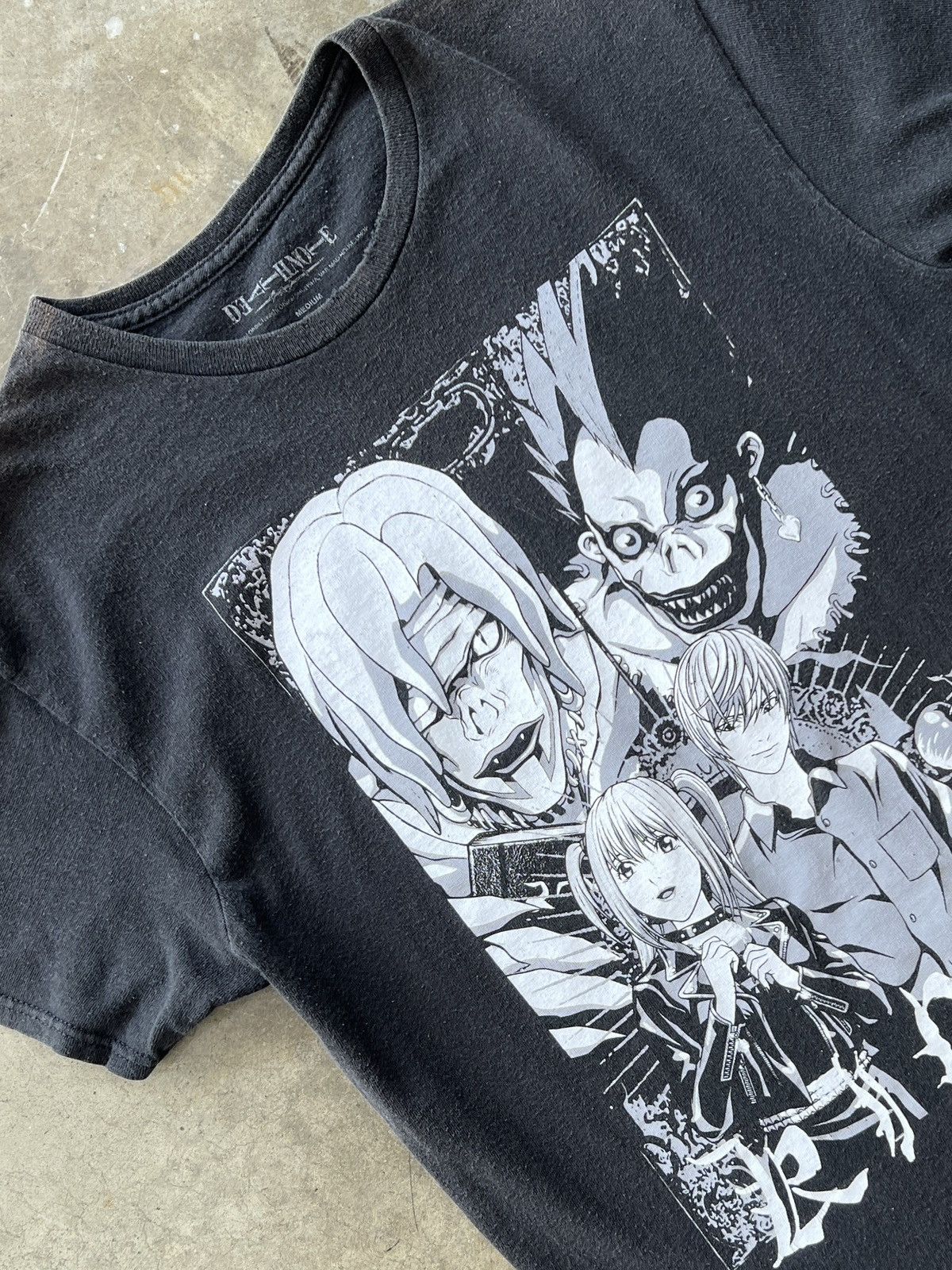 Vintage Shien Death Note Rira Anime Tee Medium Hoodie, Sweatshirt | PodArtWear.com