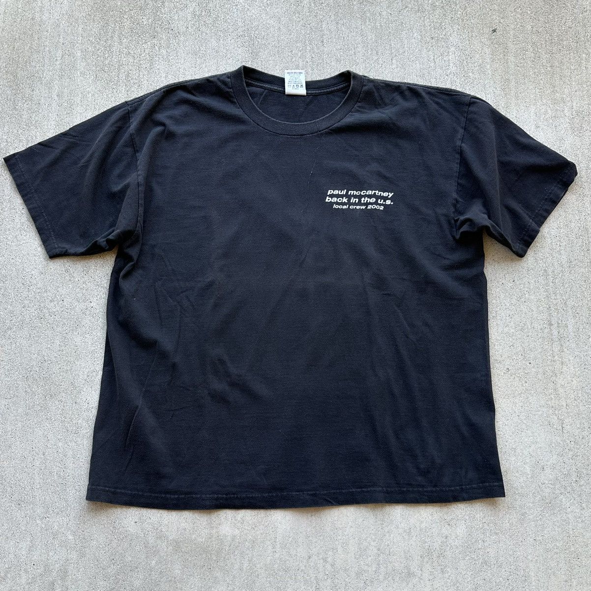 Vintage Paul Mccartney Concert T Shirt 02 Back In The Us Hoodie, Sweatshirt | PodArtWear.com