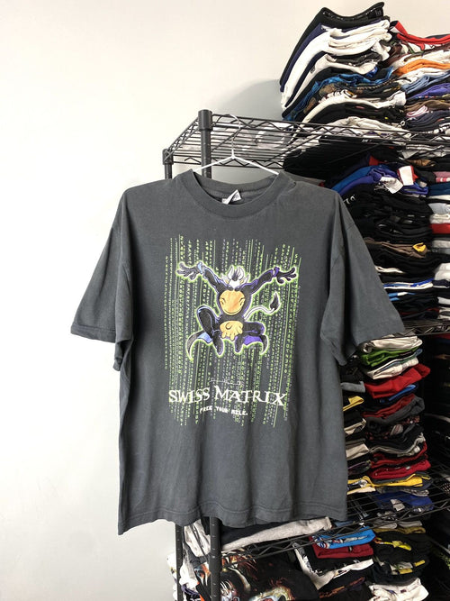 00 S Vintage Matrix Cow Funny T Shirt Art Humor Y2k Hype Hoodie, Sweatshirt | PodArtWear.com