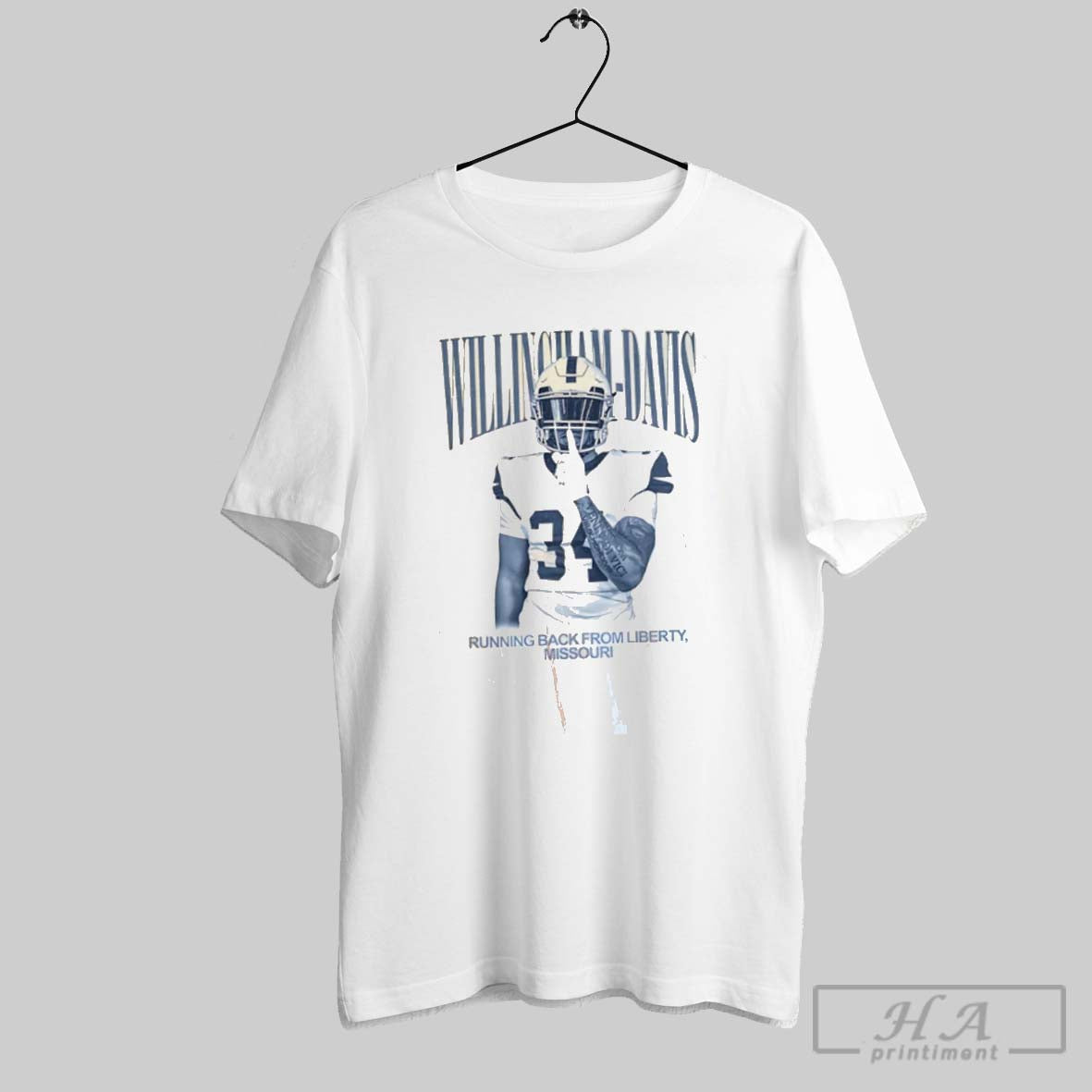 Zac Willingham Davis Butler Bulldogs Running Back From Liberty Missouri T-Shirts, Hoodie, Sweatshirt | PodArtWear.com