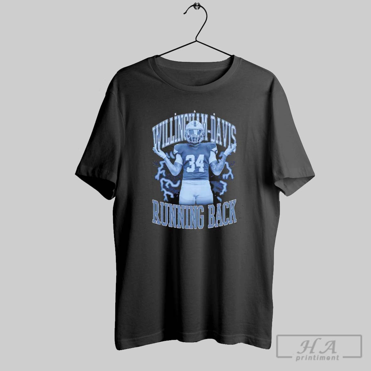 Zac Willingham Davis Butler Bulldogs Running Back Graphic T-Shirts, Hoodie, Sweatshirt | PodArtWear.com