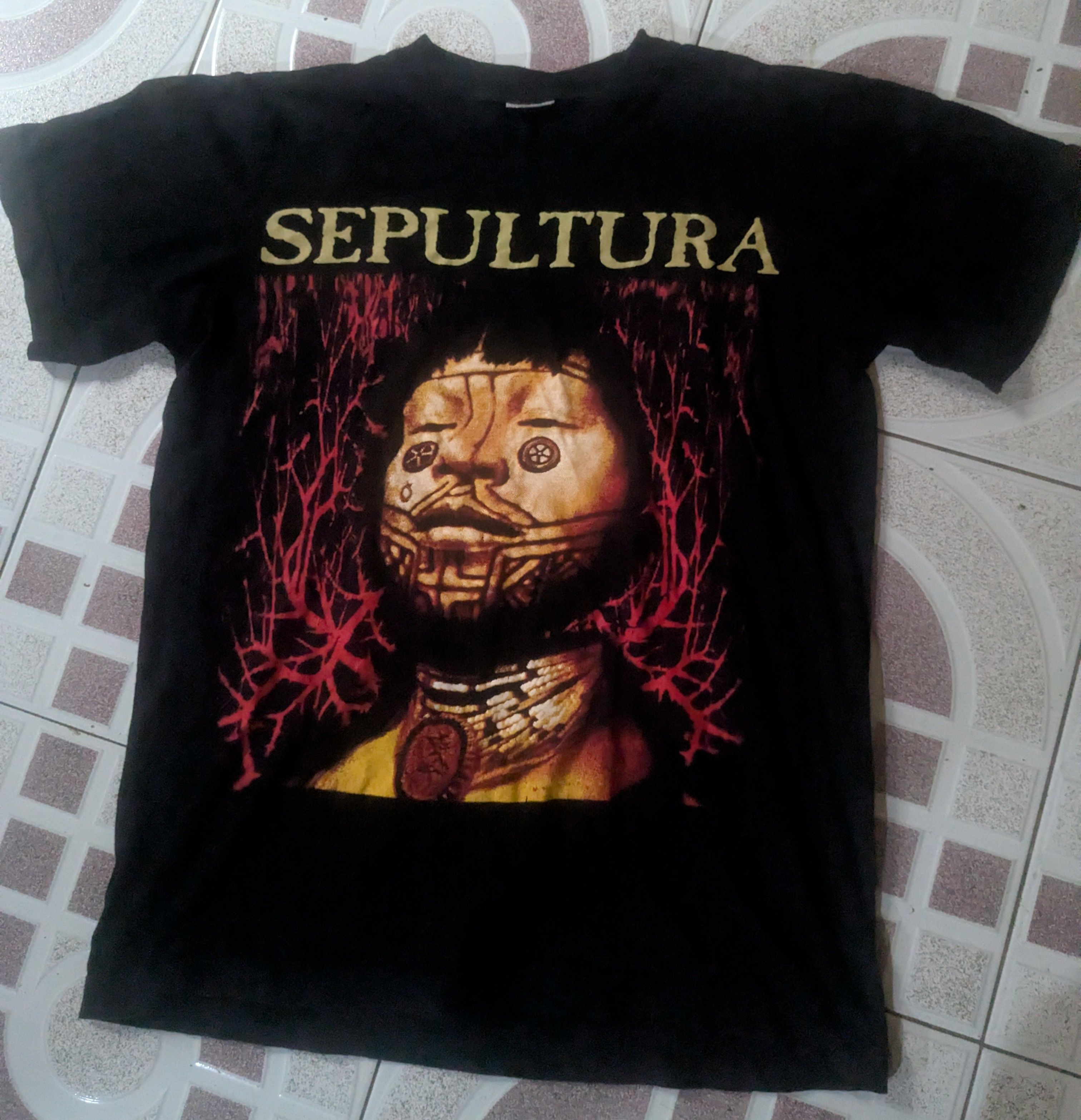 Vintage Sepultura Roots Backhit Tshirt Hoodie, Sweatshirt | PodArtWear.com
