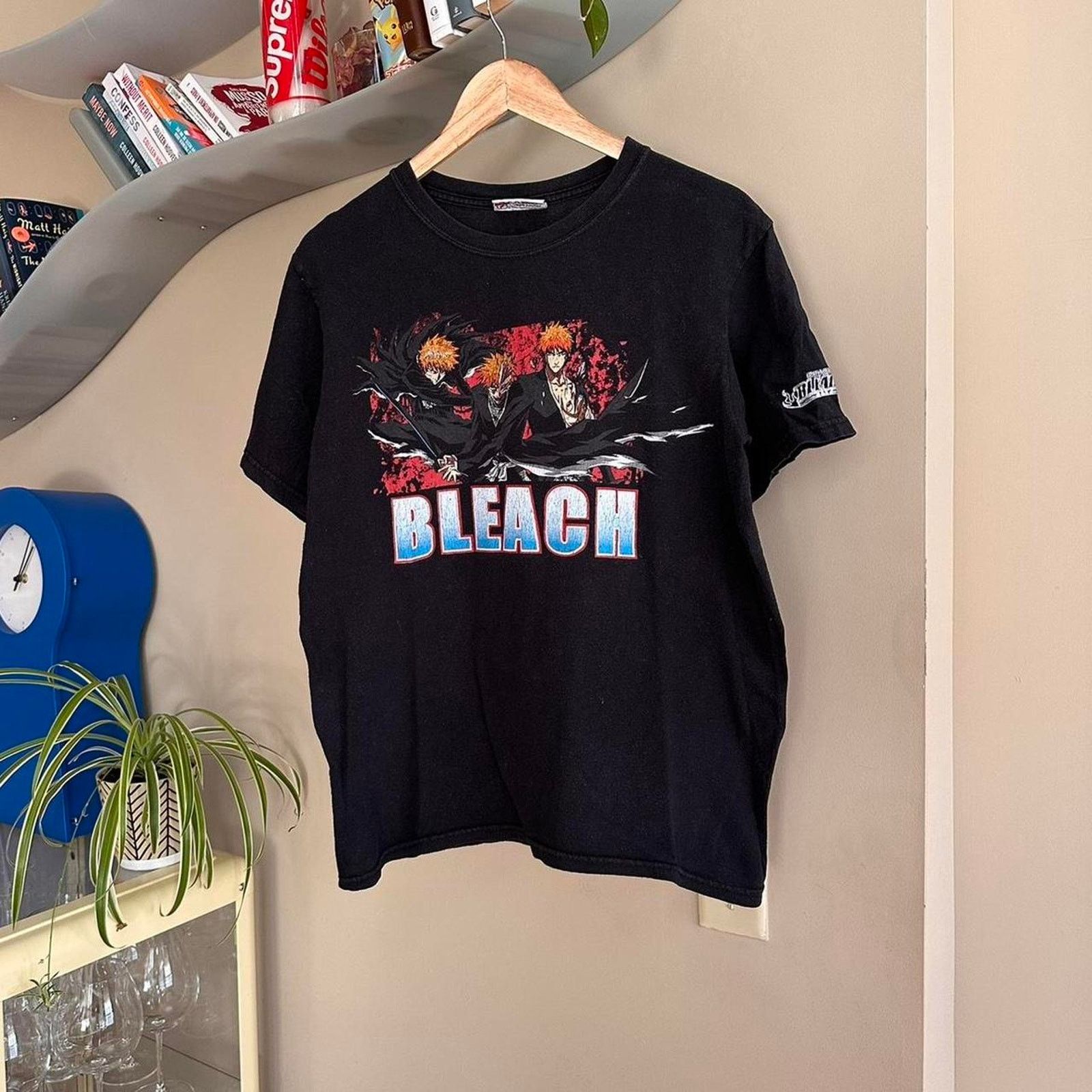 Vintage Bleach Anime Shirt Hoodie, Sweatshirt | PodArtWear.com