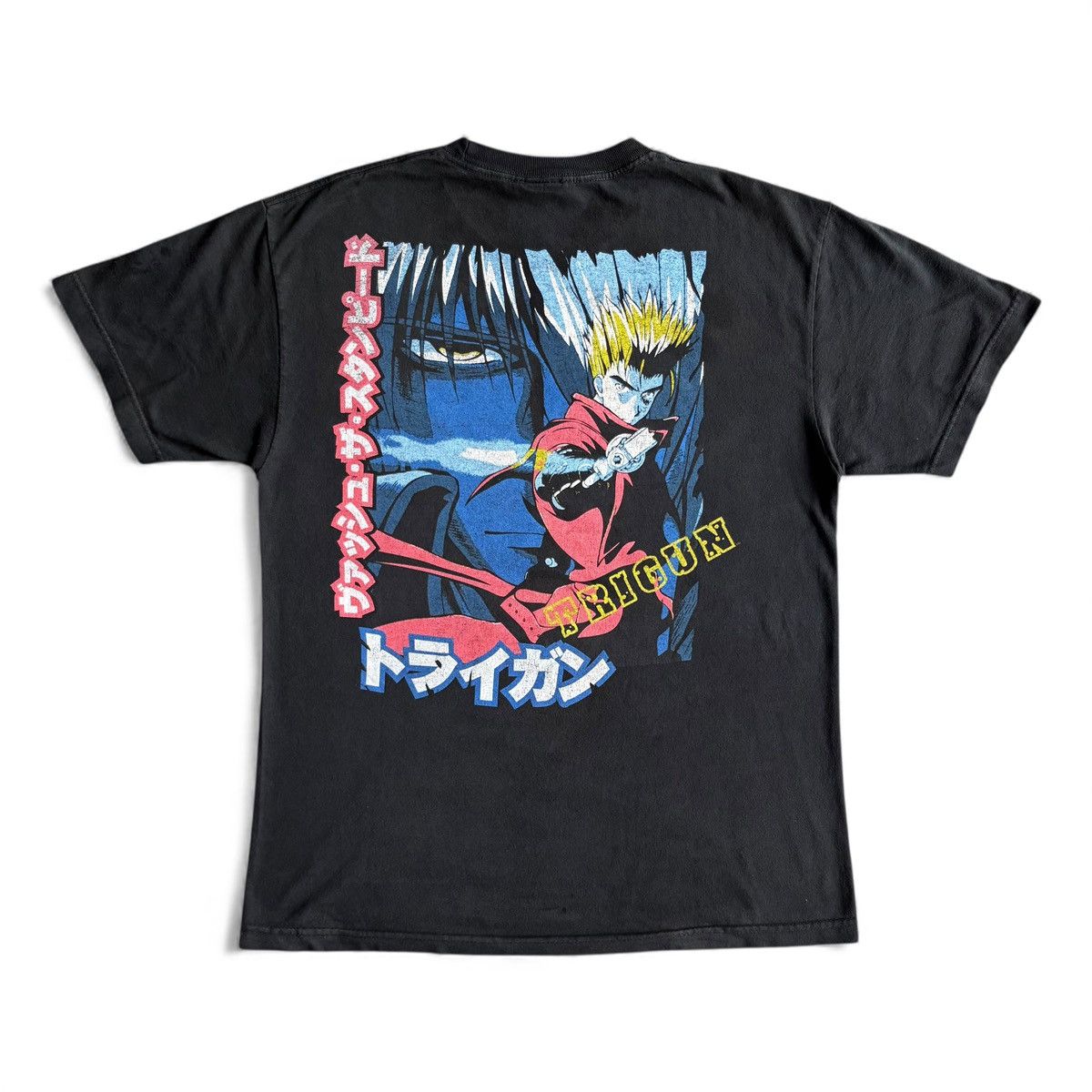 Vintage Anime Tee Trigun Odm Large Hoodie, Sweatshirt | PodArtWear.com
