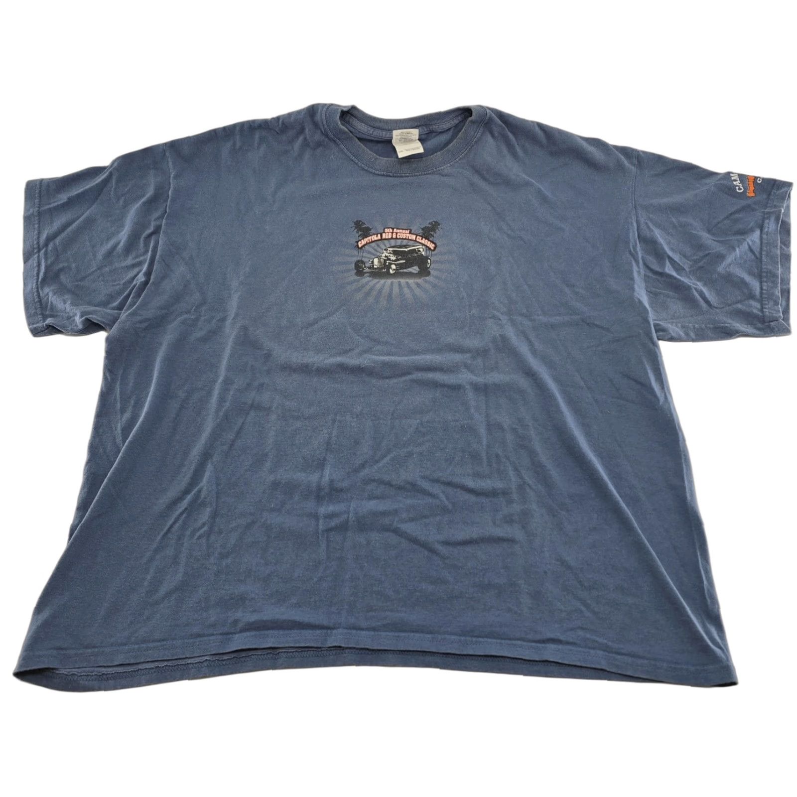 Vintage Vtg Capitola Rod Custom Classic T Shirt 5th Annual Size 2xl Blue Front Back Mens 90s N A Hoodie, Sweatshirt