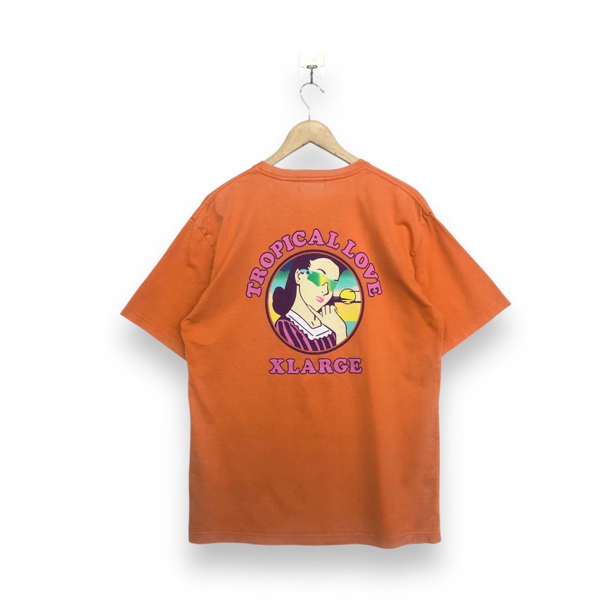 Xlarge Tropical Love Backhitt Tshirt Hoodie, Sweatshirt | PodArtWear.com