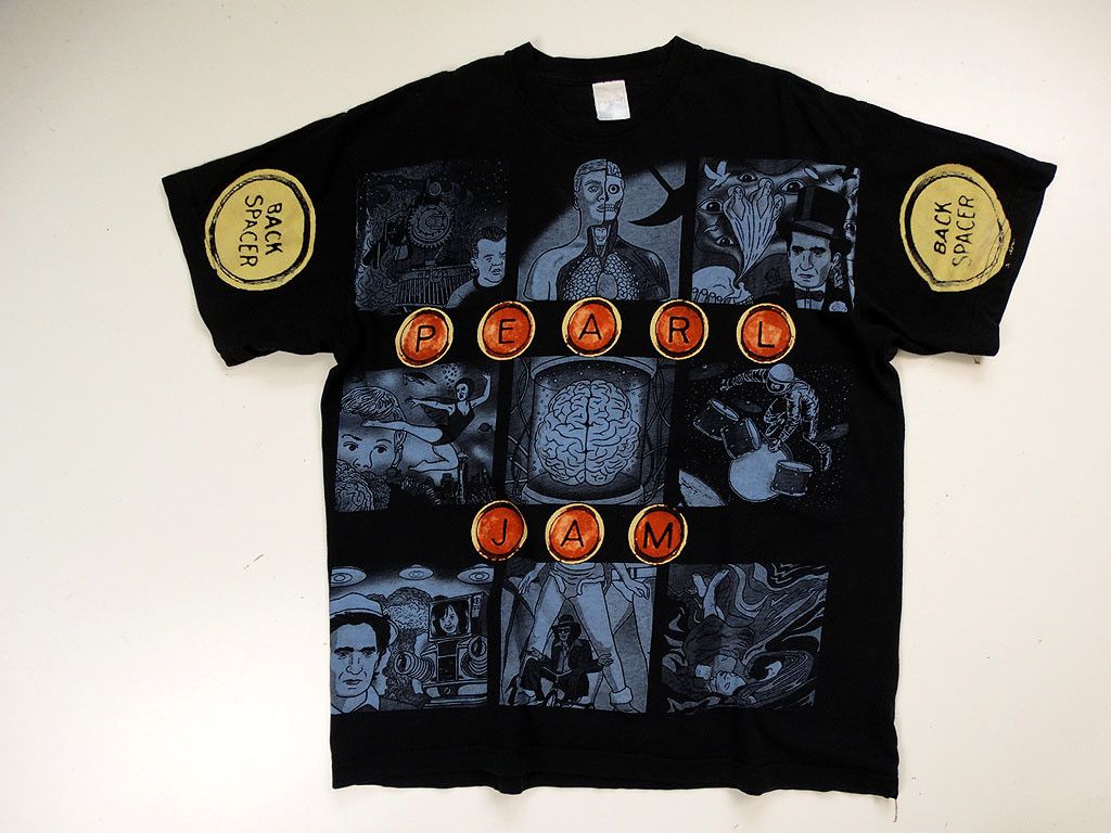 Vintage Pearl Jam Back Spencer Tee T Shirt Xl Hoodie, Sweatshirt | PodArtWear.com