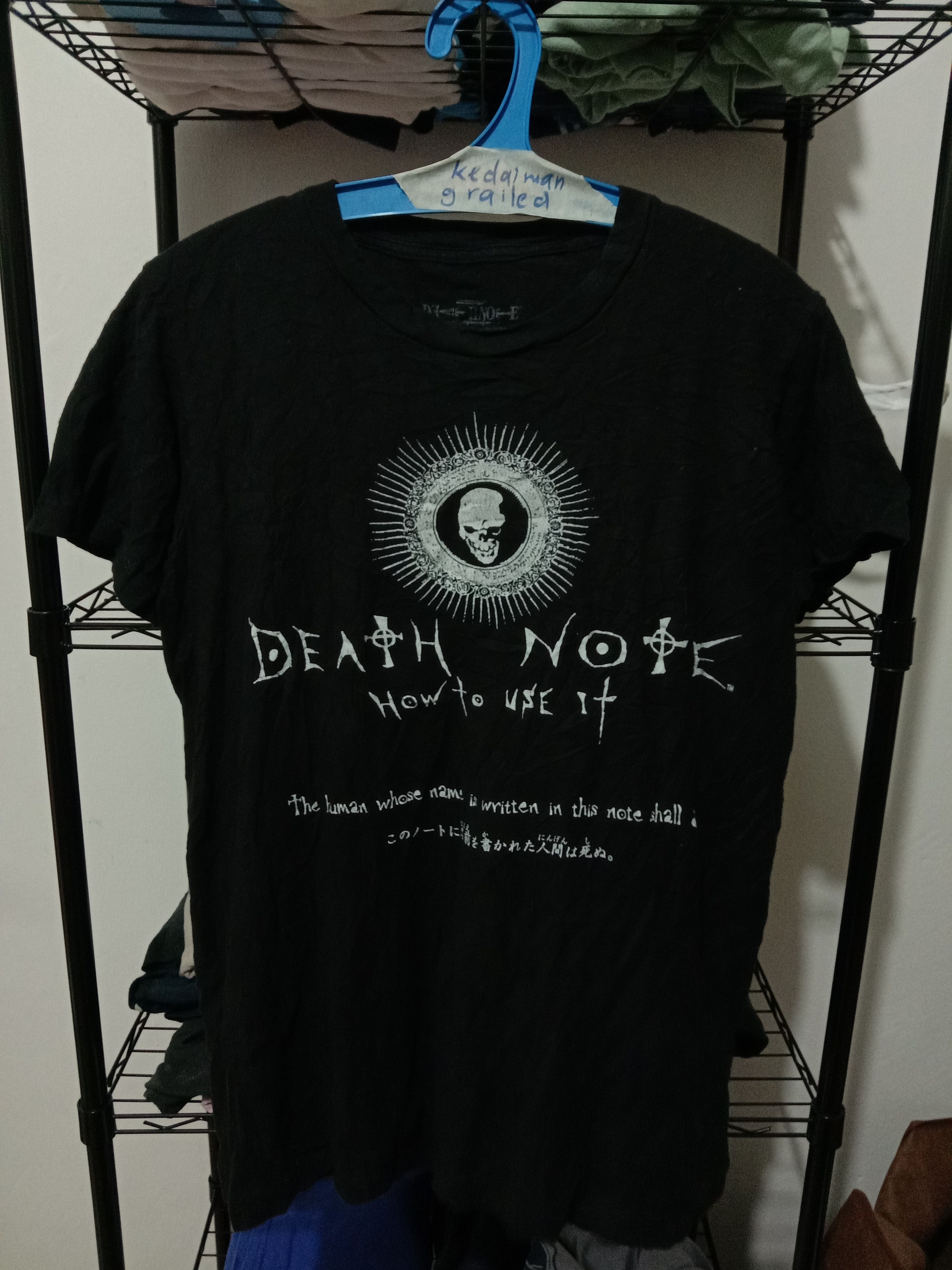 Vintage Japanese Anime Death Note Tee Hoodie, Sweatshirt | PodArtWear.com